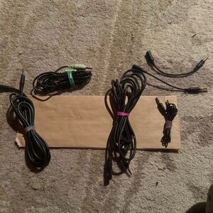 4 Aux Cords and 2 Adaptors